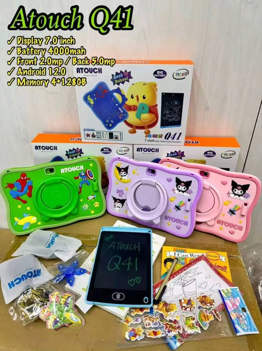 🌟 Tablette Éducative ATouch Q41 – Apprendre, Jouer et Grandir Intelligemment !