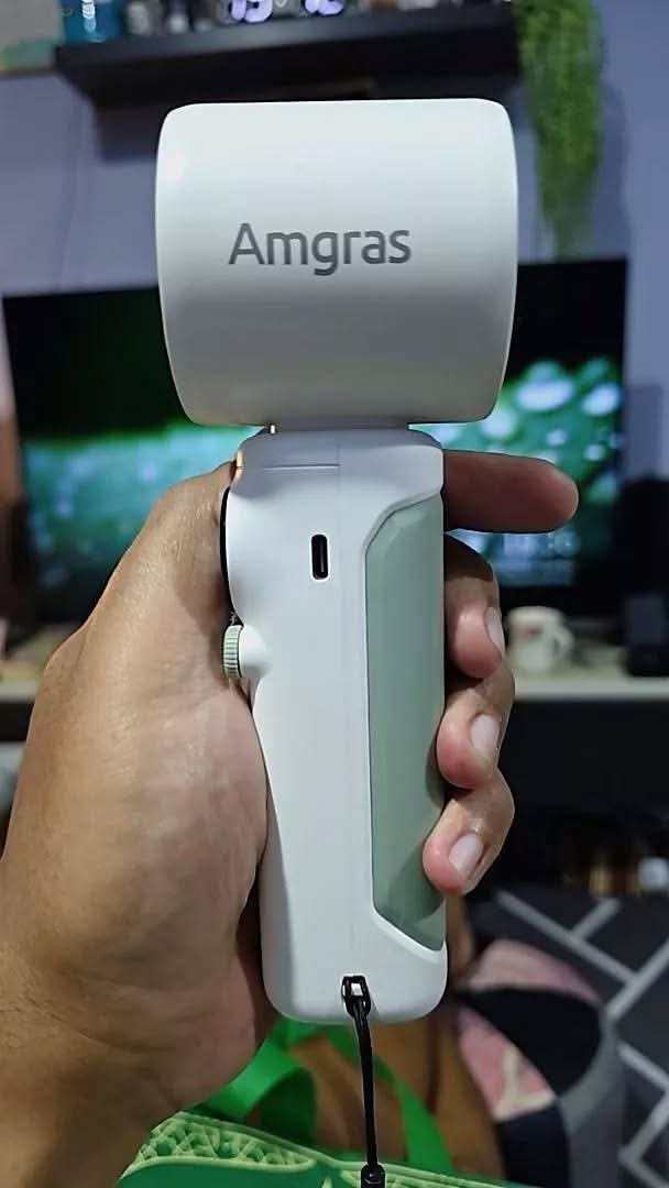 🧊 MetaHeld Fan Pro – Mini Ventilateur Glacial Portable avec Écran Digital