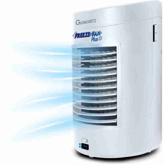 Freeze Fan Plus - Mini Climatiseur Portable de 24cm longueur et 18 cm de largeur