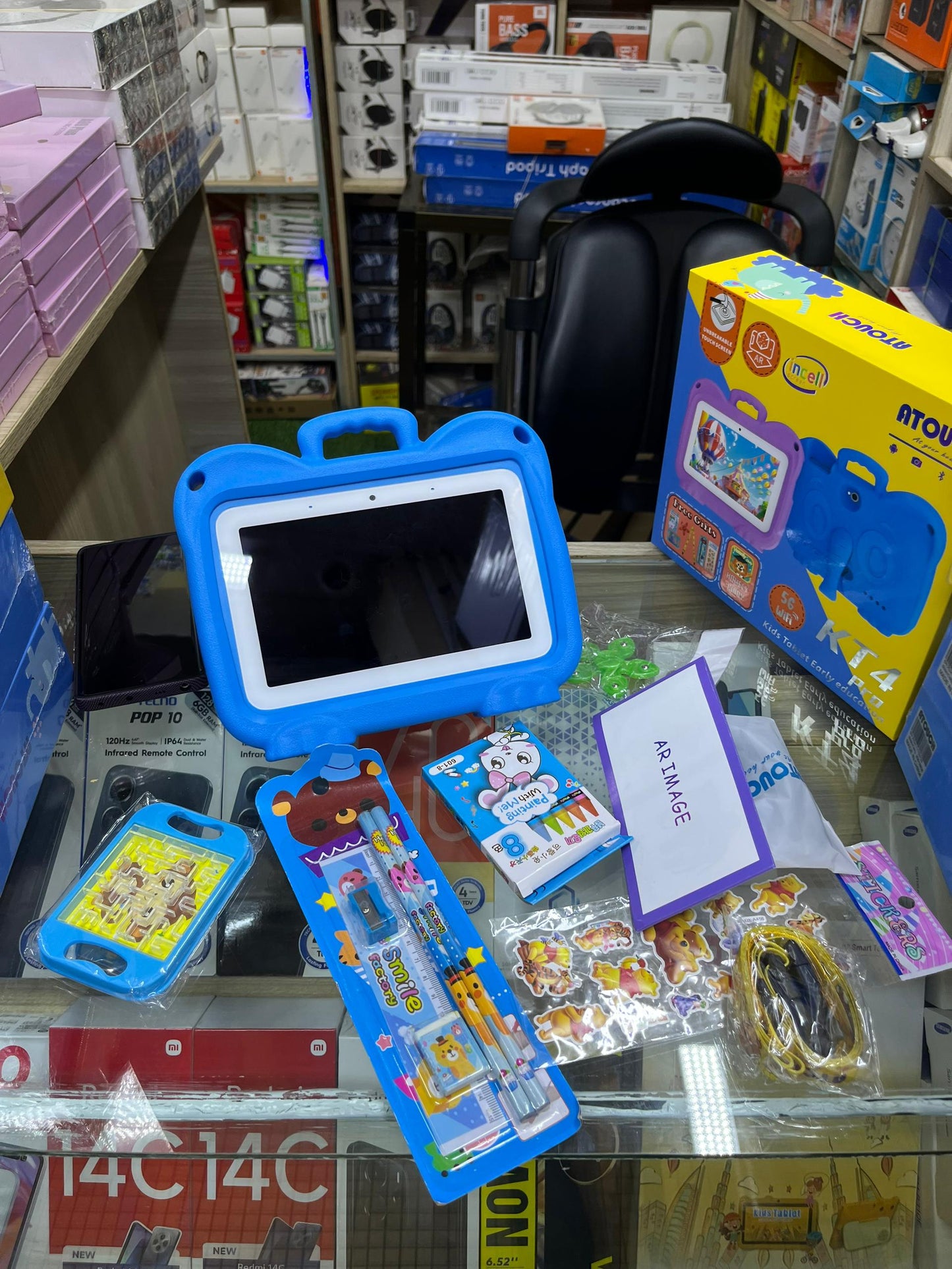 📱 Tablette Éducative Atouch KT4 Pro – 256 Go | 8 Go RAM