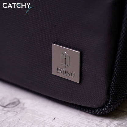 👜 Sacoche WiWU Metris Travel Pouch – L’élégance au service de l’organisation