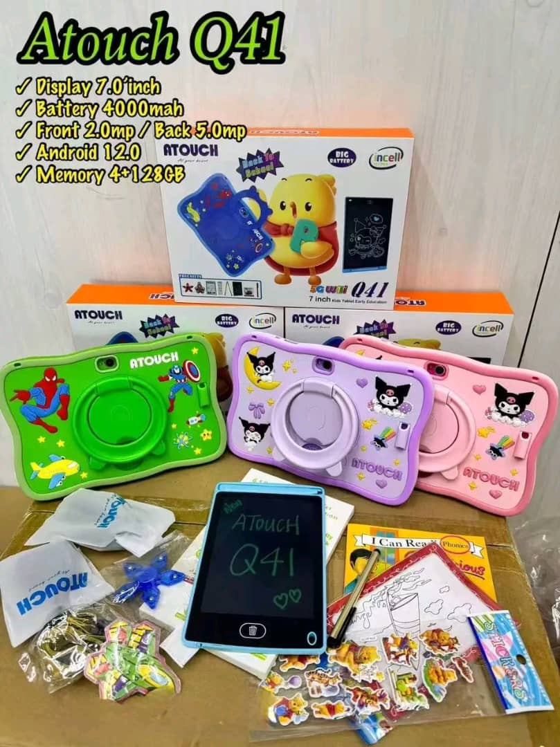 🌟 Tablette Éducative ATouch Q41 – Apprendre, Jouer et Grandir Intelligemment !
