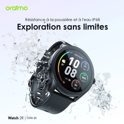 Oraimo Watch 2R - Montre Connectée Élégante et Performante