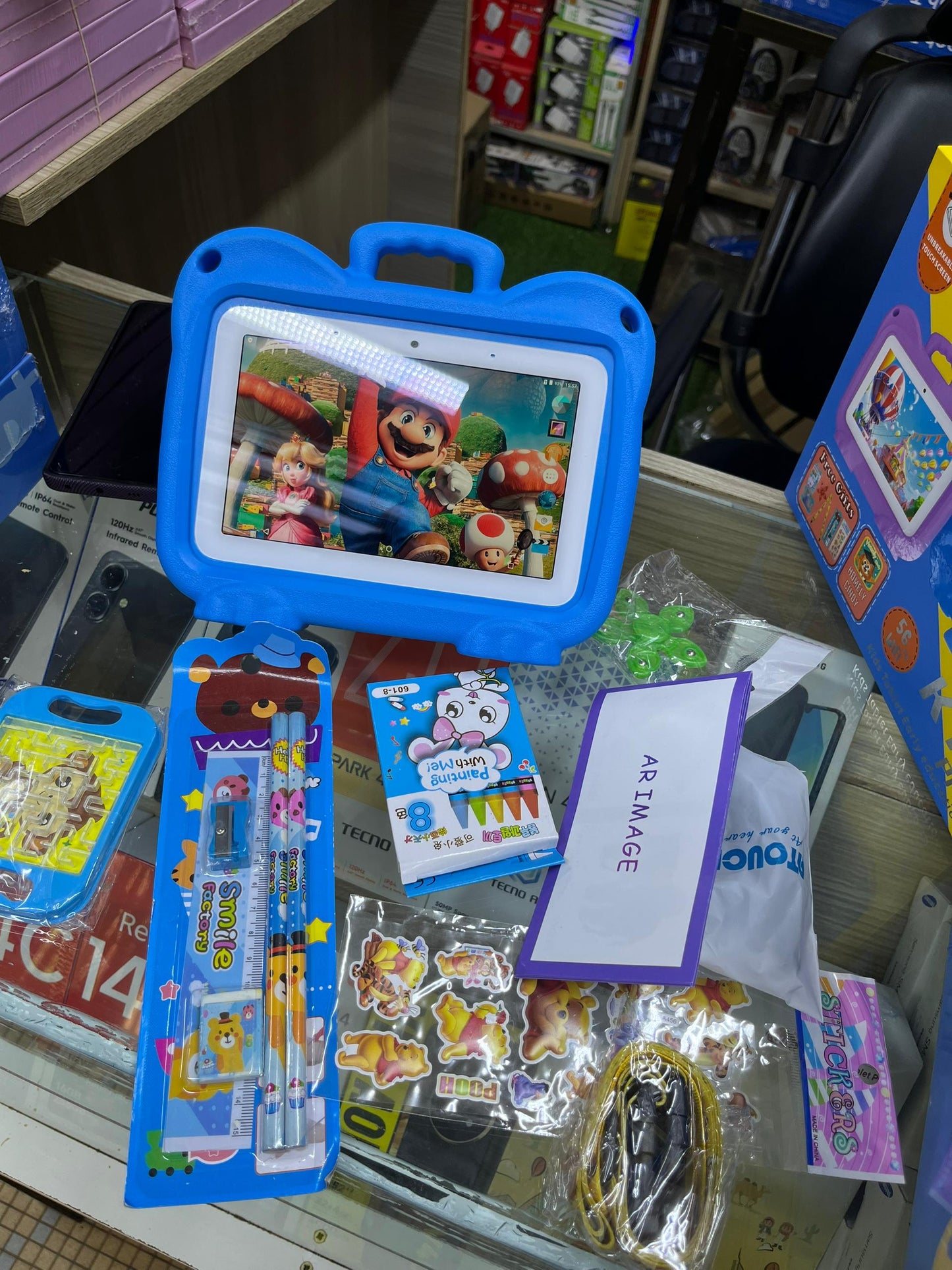 Tablette Éducative ATOUCH KT4 Pro DISPONIBLE EN VERTE ET  VIOLET