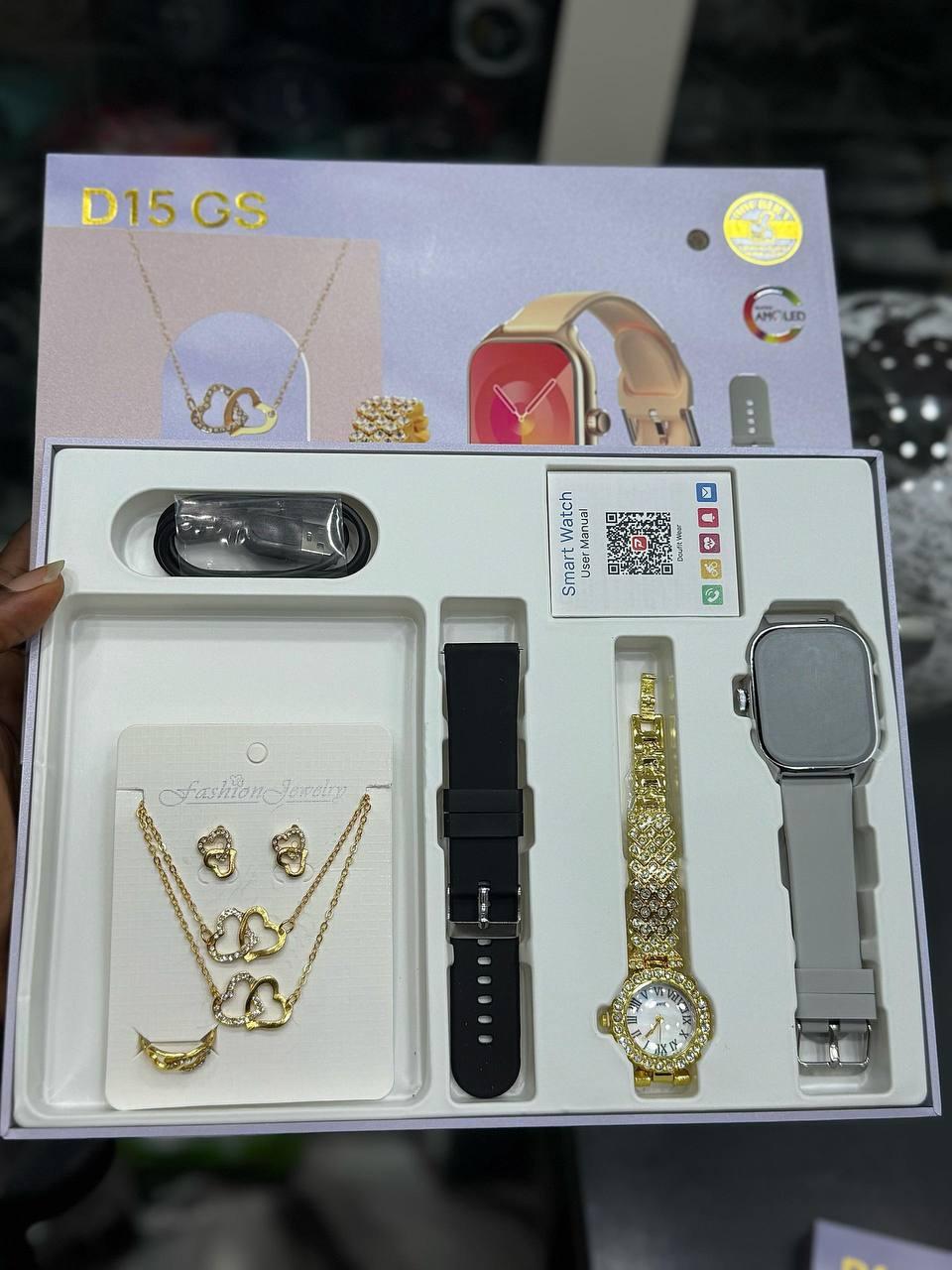 💝 Coffret Élégance – Montre & Bijoux pour Femme

🎯 "Un seul coffret, mille façons de dire je pense à toi."