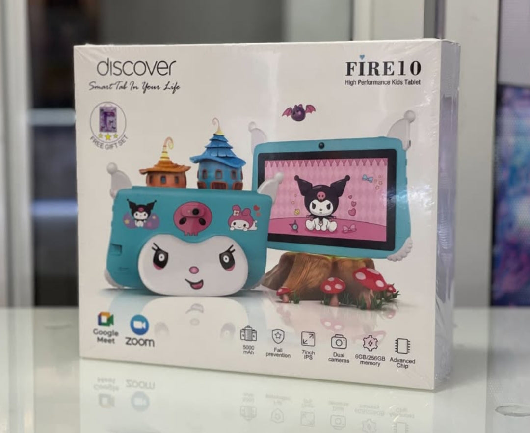 🎓 Tablette Éducative Discover Fire 10 – 256Go / 6Go RAM