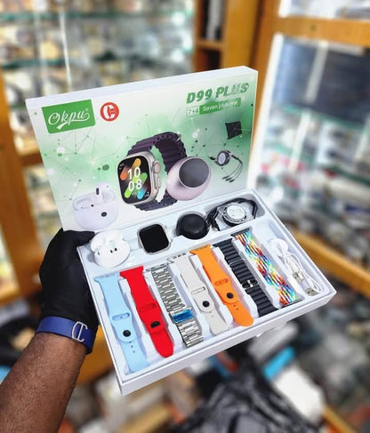 🧠 Kit Smart Énergie – Montre Connectée D99 Plus + Powerbank EPU 20 000 mAh 🔋⌚

Reste stylé, connecté et toujours chargé. Le combo idéal à prix choc !