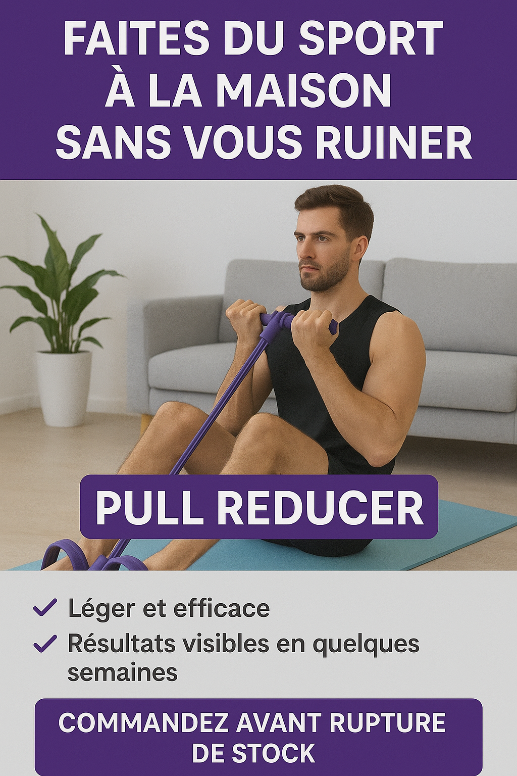 Élastique de Fitness – Pull Reducer 4 Cords