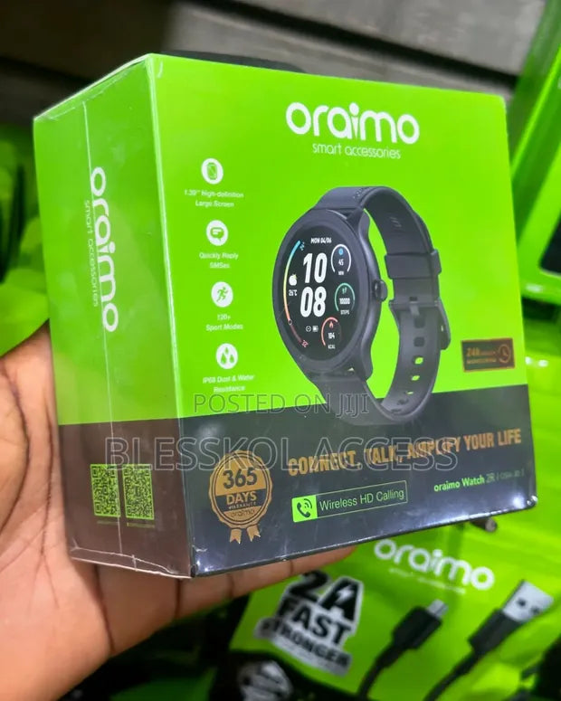 Oraimo Watch 2R - Montre Connectée Élégante et Performante